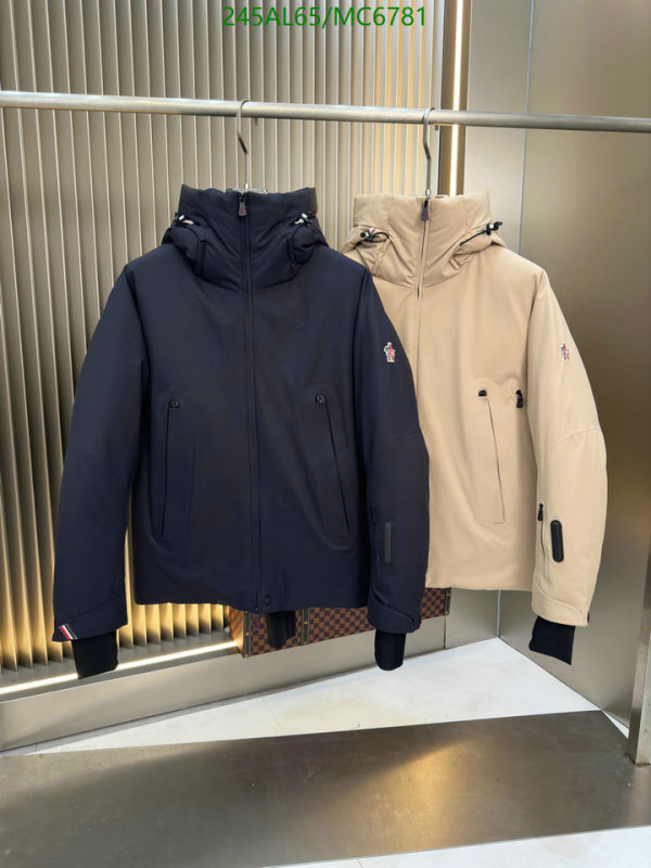 Moncler-Down jacket Men Code: MC6781 $: 245USD