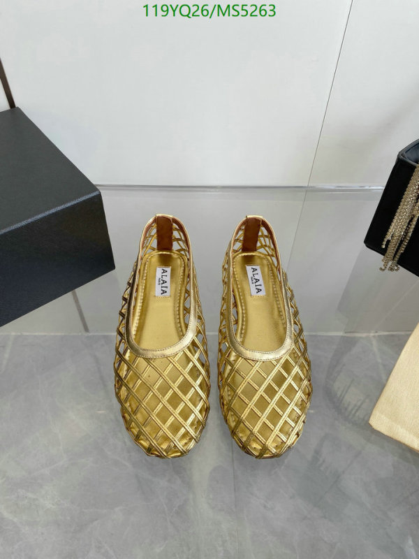 ALAIA-Women Shoes Code: MS5263 $: 119USD
