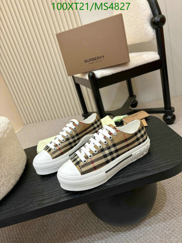 Burberry-Men shoes Code: MS4827 $: 100USD