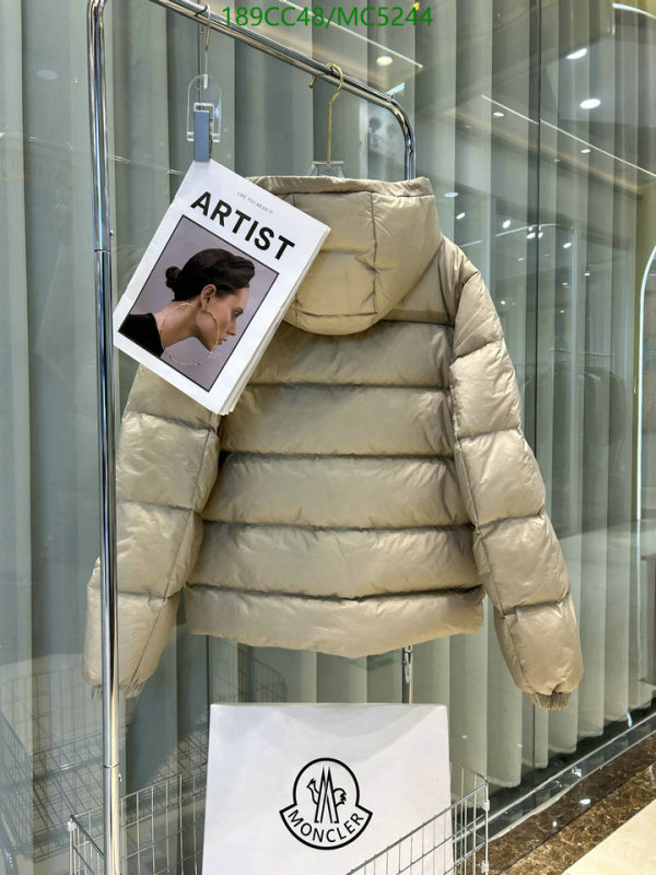 Moncler-Down jacket Men Code: MC5244 $: 189USD