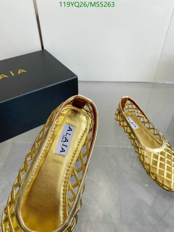 ALAIA-Women Shoes Code: MS5263 $: 119USD