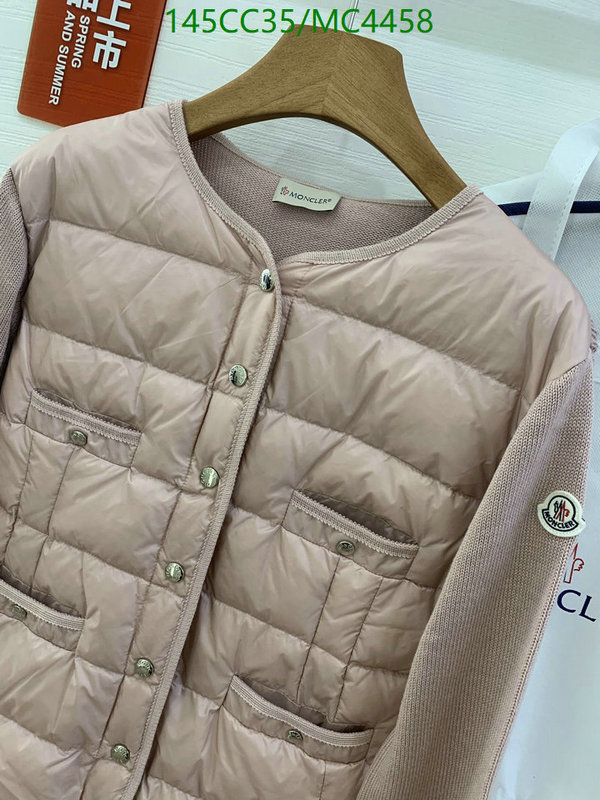 Moncler-Down jacket Women Code: MC4458 $: 145USD
