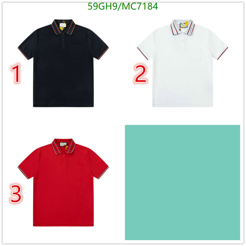 Gucci-Clothing Code: MC7184 $: 59USD