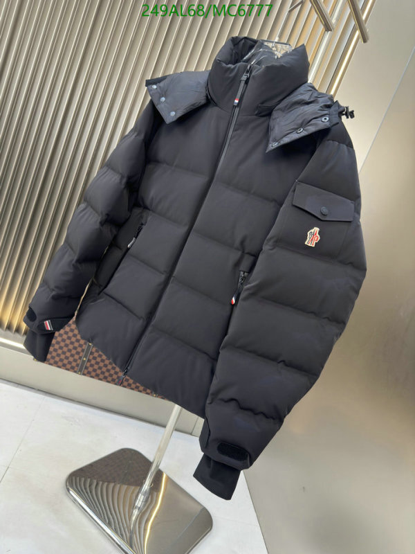 Moncler-Down jacket Men Code: MC6777 $: 249USD