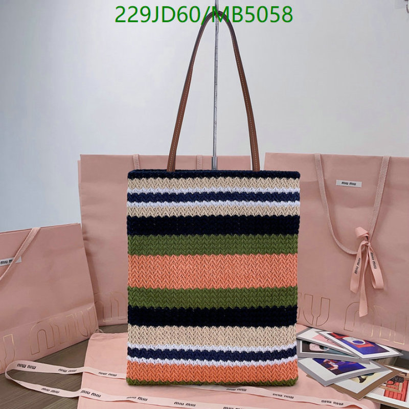 Miu Miu-Bag-Mirror Quality Code: MB5058 $: 229USD
