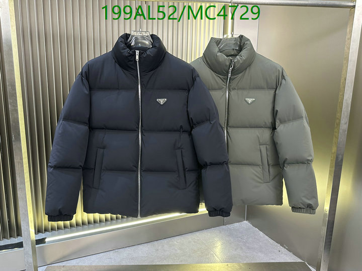 Prada-Down jacket Men Code: MC4729 $: 199USD