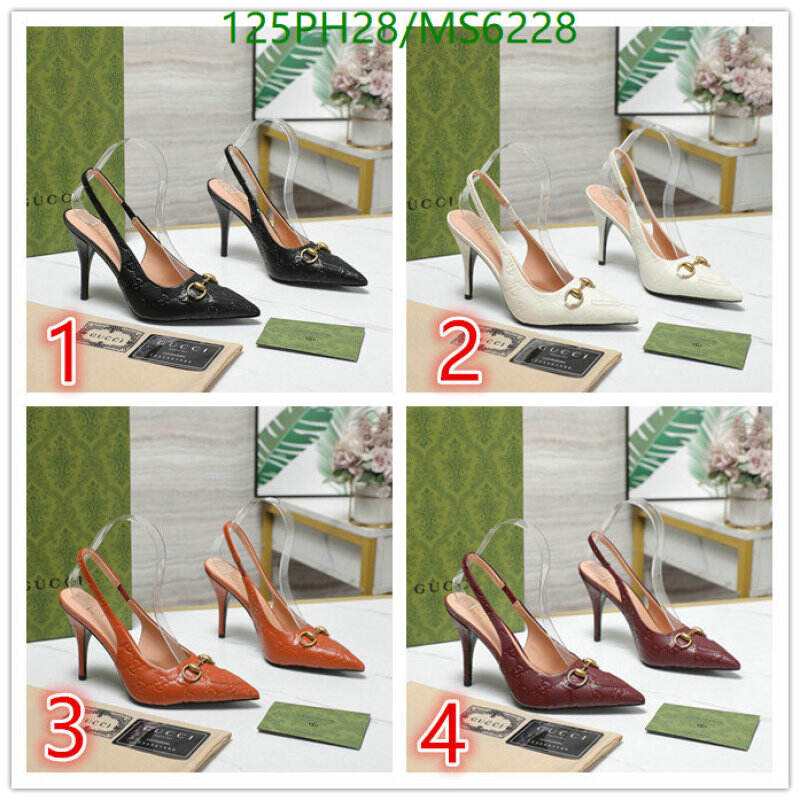 Gucci-Women Shoes Code: MS6228 $: 125USD