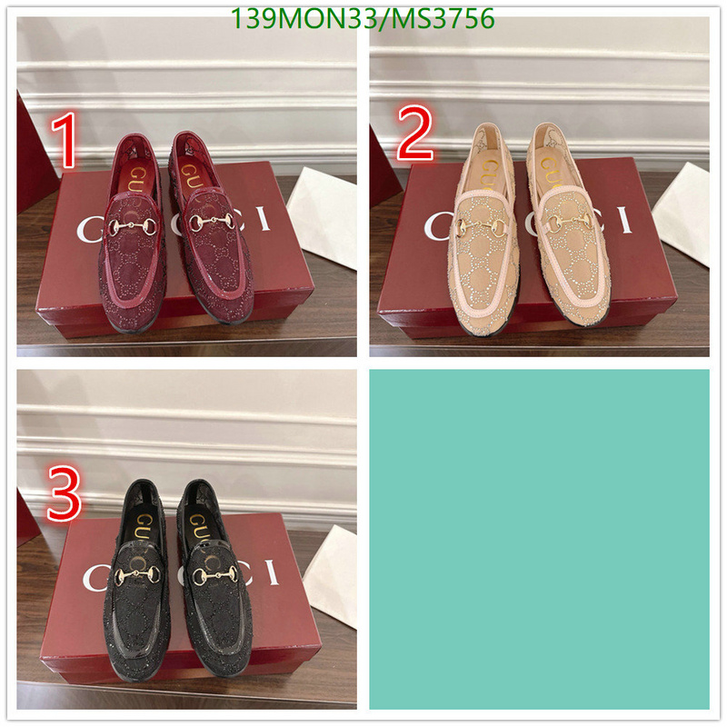 Gucci-Women Shoes Code: MS3756 $: 139USD