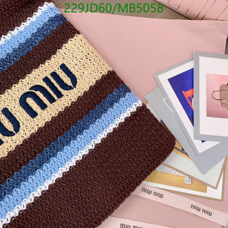 Miu Miu-Bag-Mirror Quality Code: MB5058 $: 229USD