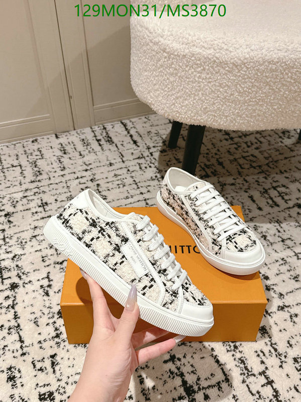 LV-Women Shoes Code: MS3870 $: 129USD