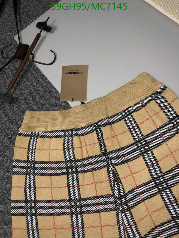 Burberry-Clothing Code: MC7145 $: 59USD