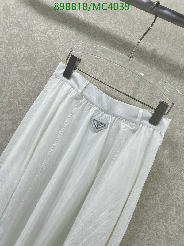 Prada-Clothing Code: MC4039 $: 89USD