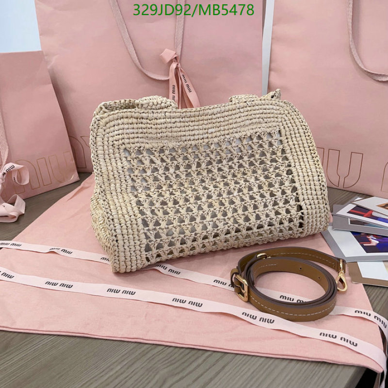 Miu Miu-Bag-Mirror Quality Code: MB5478 $: 329USD