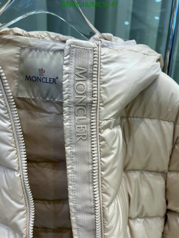 Moncler-Down jacket Women Code: MC5247 $: 189USD