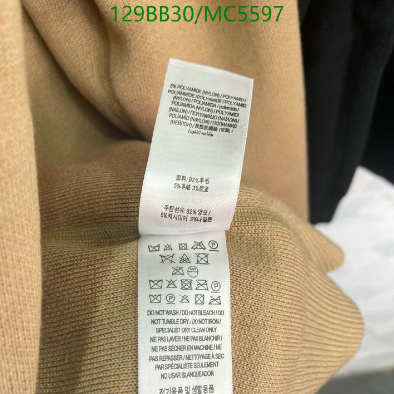 Burberry-Clothing Code: MC5597 $: 129USD