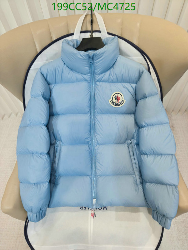 Moncler-Down jacket Men Code: MC4725 $: 199USD