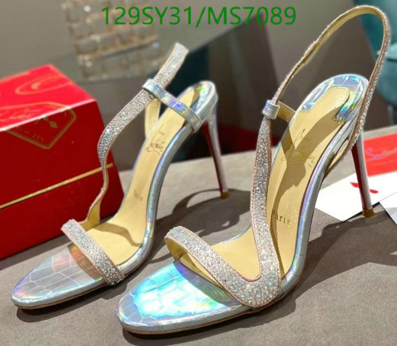 Christian Louboutin-Women Shoes Code: MS7089 $: 129USD