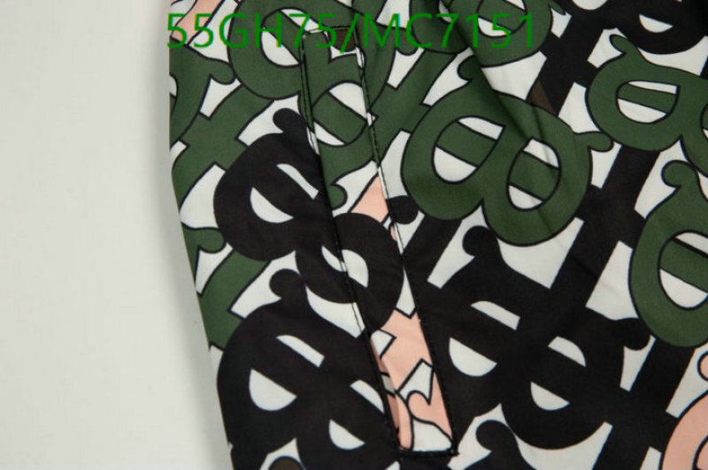 Burberry-Clothing Code: MC7151 $: 55USD
