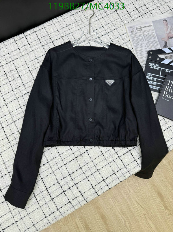 Prada-Clothing Code: MC4033 $: 119USD