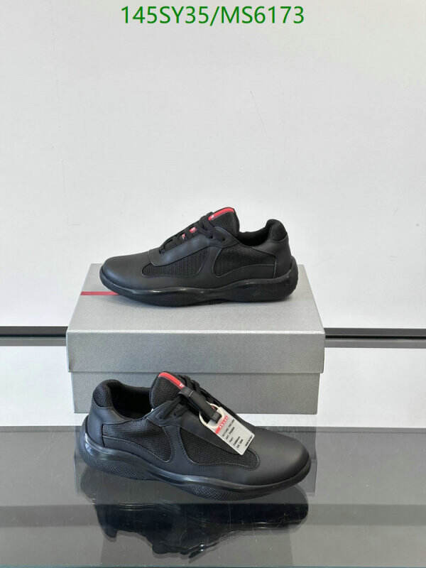 Prada-Men shoes Code: MS6173 $: 145USD