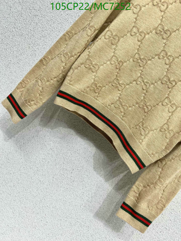 Gucci-Clothing Code: MC7252 $: 105USD