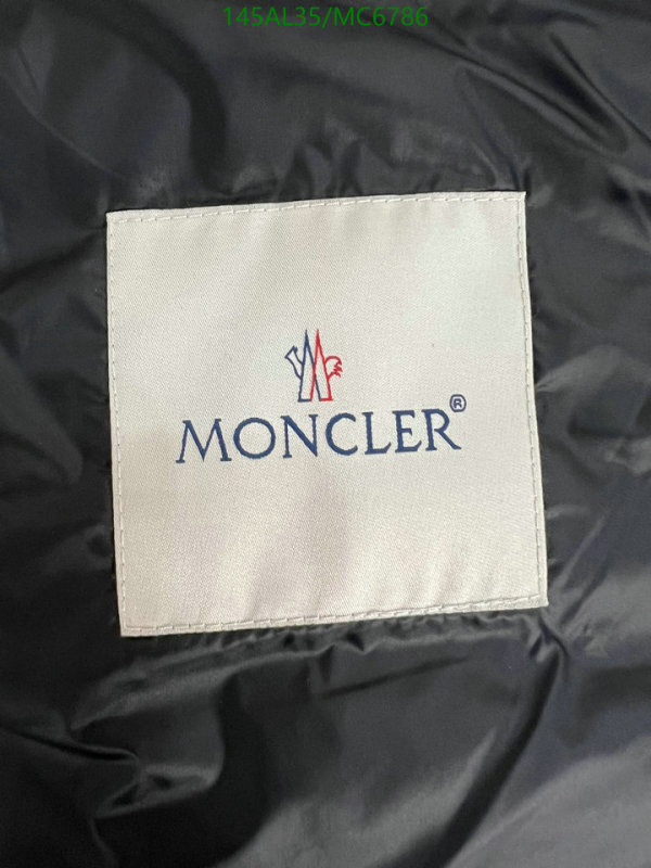 Moncler-Down jacket Women Code: MC6786 $: 145USD