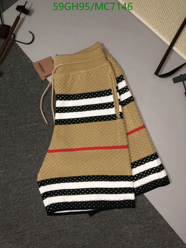 Burberry-Clothing Code: MC7146 $: 59USD