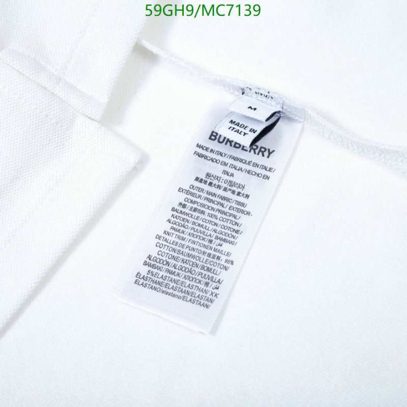 Burberry-Clothing Code: MC7139 $: 59USD
