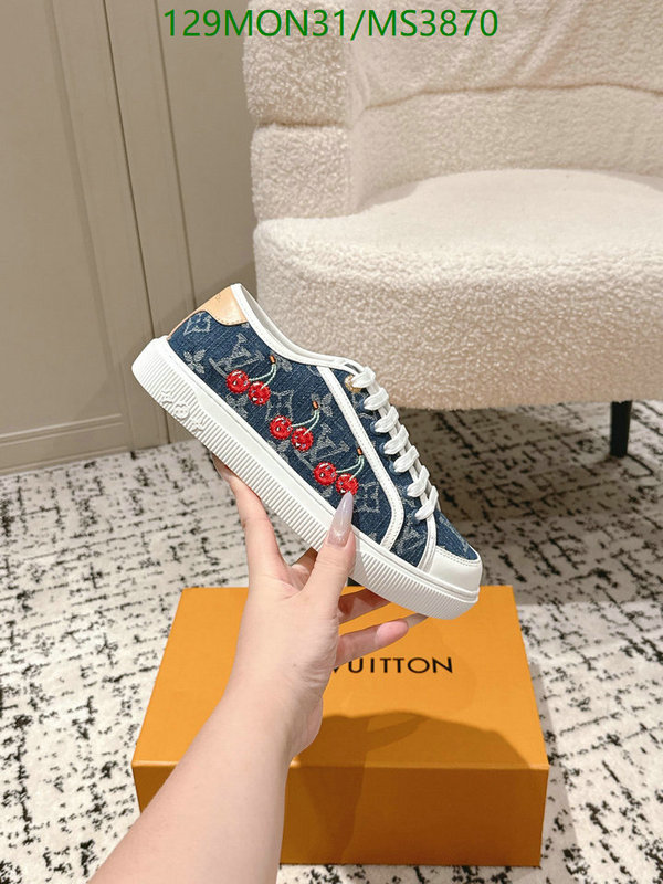 LV-Women Shoes Code: MS3870 $: 129USD
