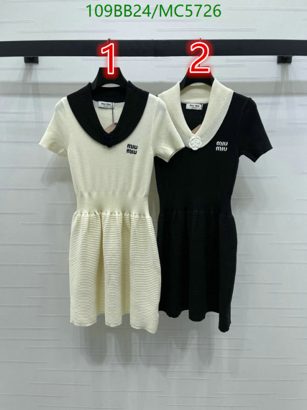 MIUMIU-Clothing Code: MC5726 $: 109USD