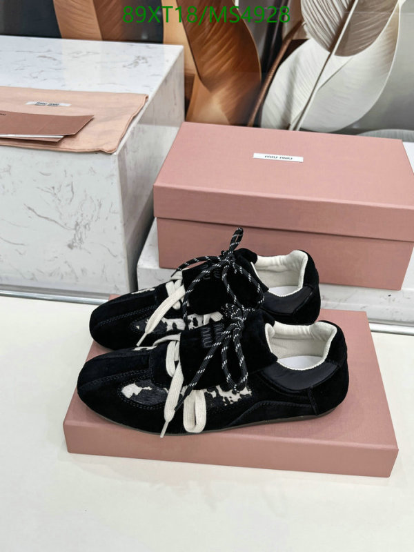 Miu Miu-Women Shoes Code: MS4928 $: 89USD