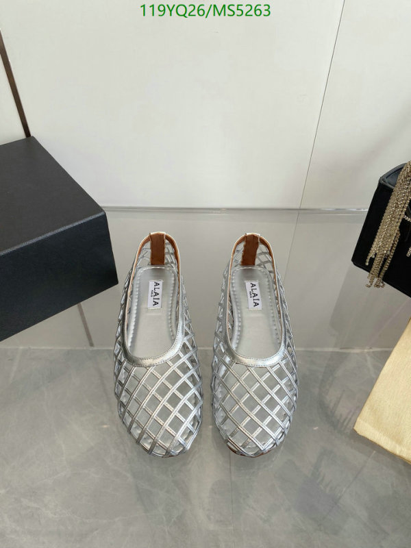 ALAIA-Women Shoes Code: MS5263 $: 119USD