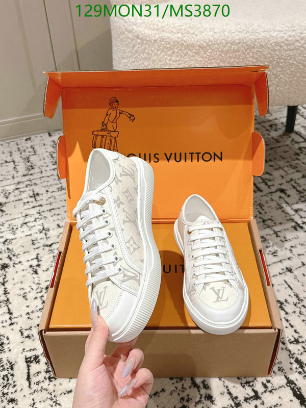 LV-Women Shoes Code: MS3870 $: 129USD