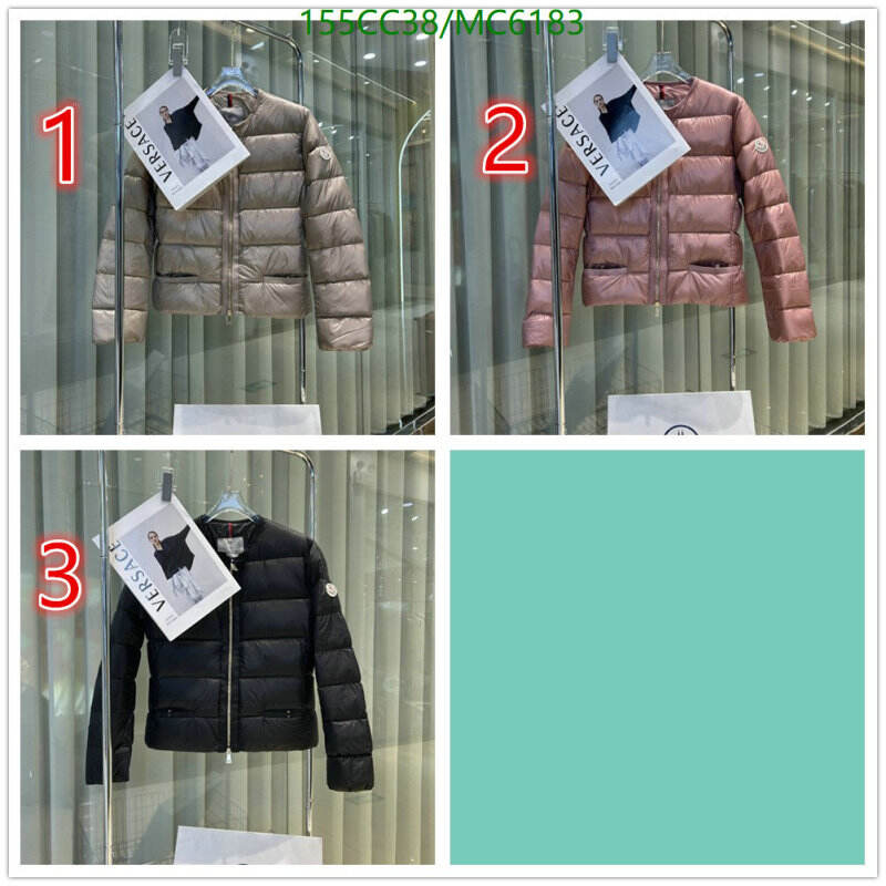 Moncler-Down jacket Women Code: MC6183 $: 155USD