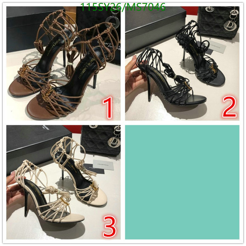 YSL-Women Shoes Code: MS7046 $: 115USD