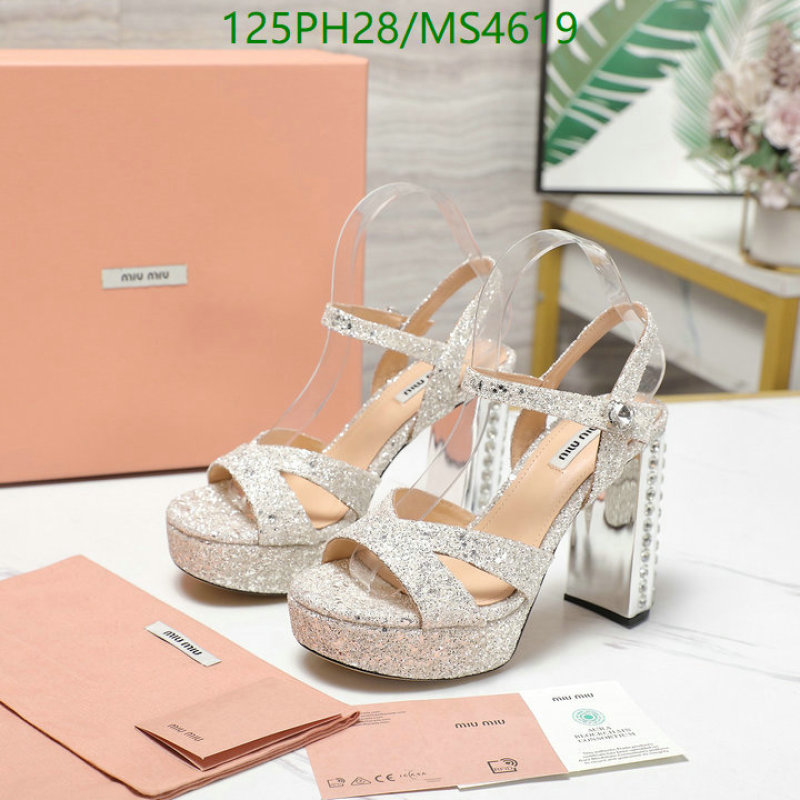 Miu Miu-Women Shoes Code: MS4619 $: 125USD