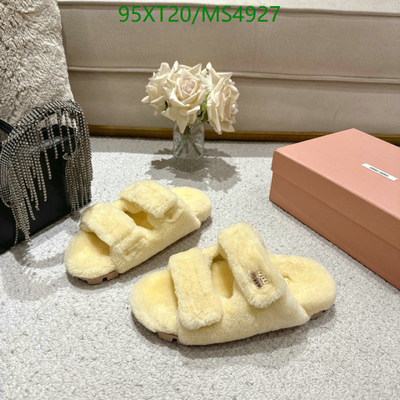 Miu Miu-Women Shoes Code: MS4927 $: 95USD