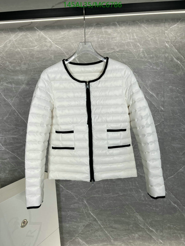Moncler-Down jacket Women Code: MC6786 $: 145USD