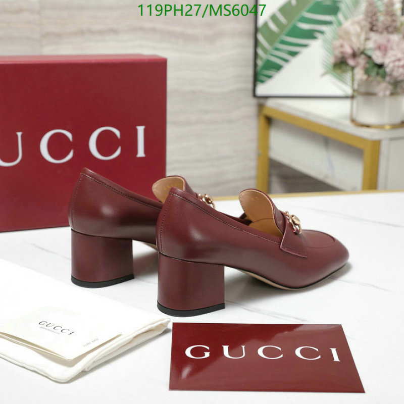 Gucci-Women Shoes Code: MS6047 $: 119USD