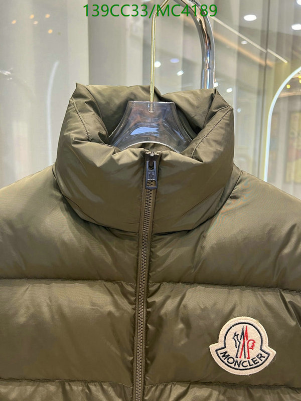 Moncler-Down jacket Women Code: MC4189 $: 139USD