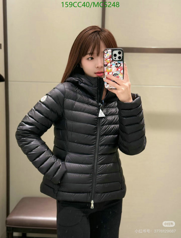 Moncler-Down jacket Women Code: MC5248 $: 159USD