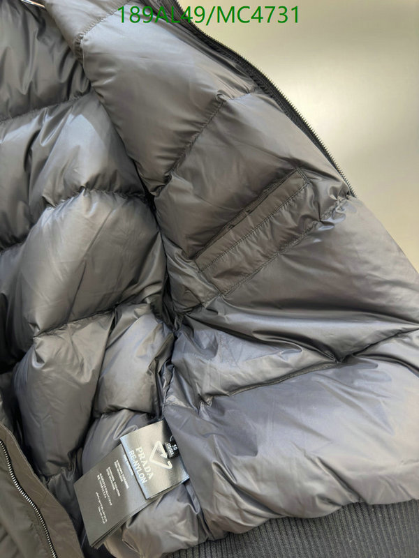 Prada-Down jacket Men Code: MC4731 $: 189USD
