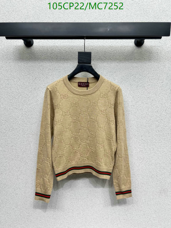 Gucci-Clothing Code: MC7252 $: 105USD