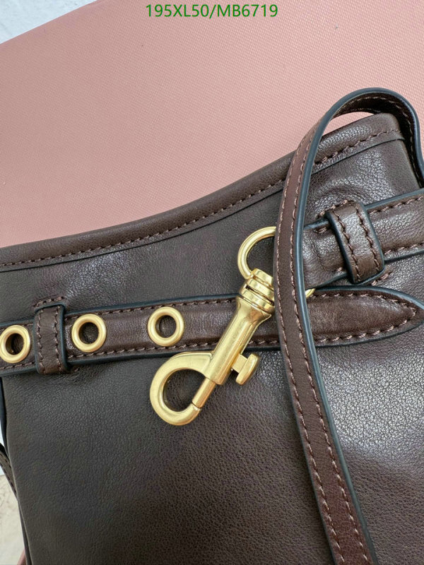 Miu Miu-Bag-Mirror Quality Code: MB6719 $: 195USD