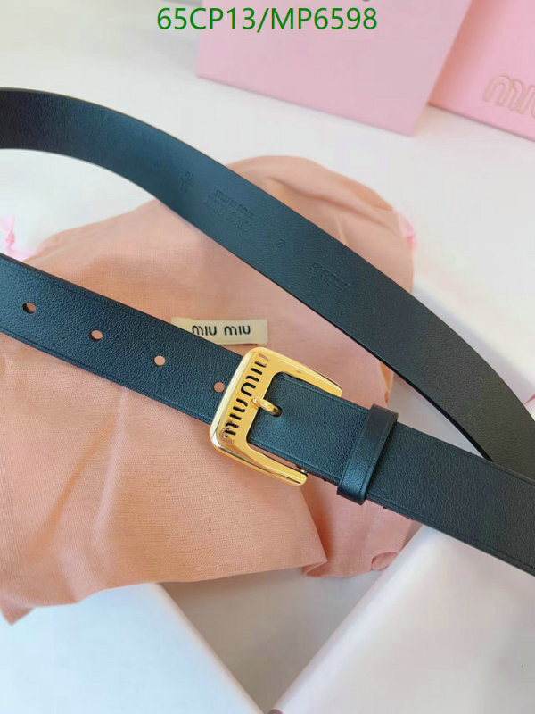 MIU MIU-Belts Code: MP6598 $: 65USD