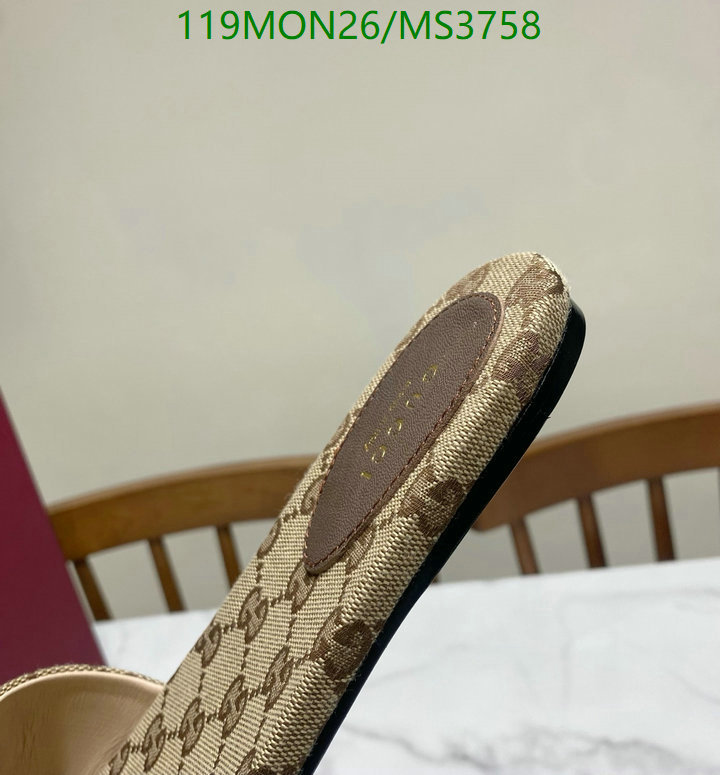 Gucci-Women Shoes Code: MS3758 $: 119USD