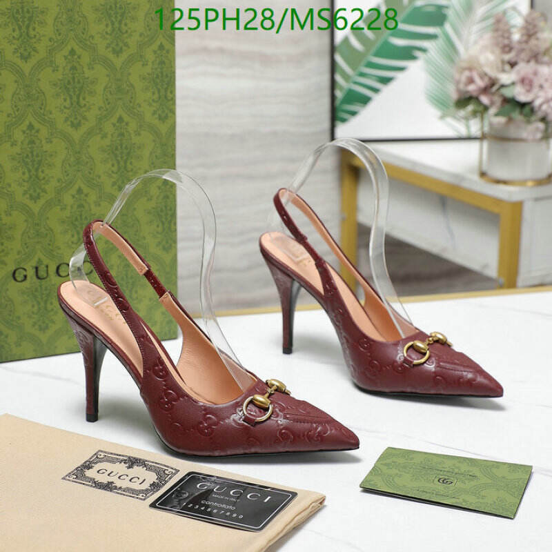 Gucci-Women Shoes Code: MS6228 $: 125USD