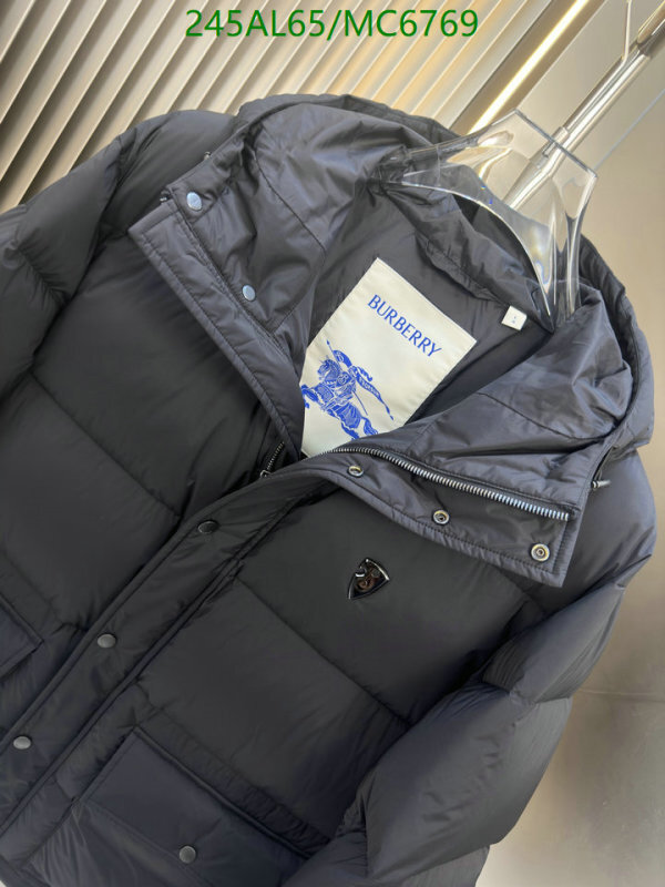 Burberry-Down jacket Men Code: MC6769 $: 245USD