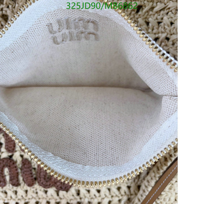 Miu Miu-Bag-Mirror Quality Code: MB6862 $: 325USD