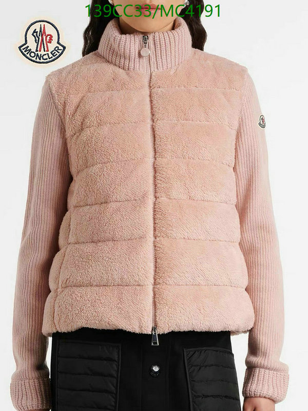 Moncler-Down jacket Women Code: MC4191 $: 139USD